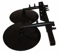 Окучник дисковый на двойной сцепке